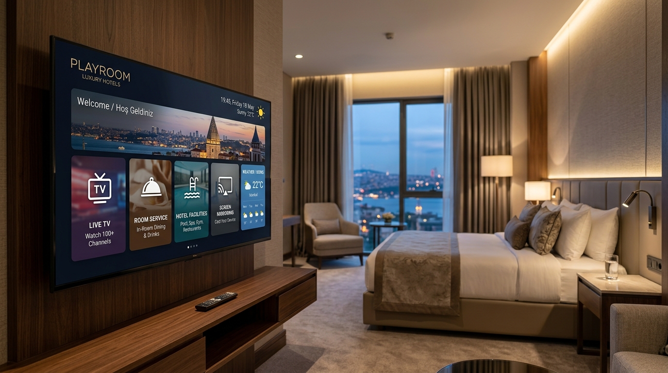 Playroom Otel İnteraktif TV Sistemi